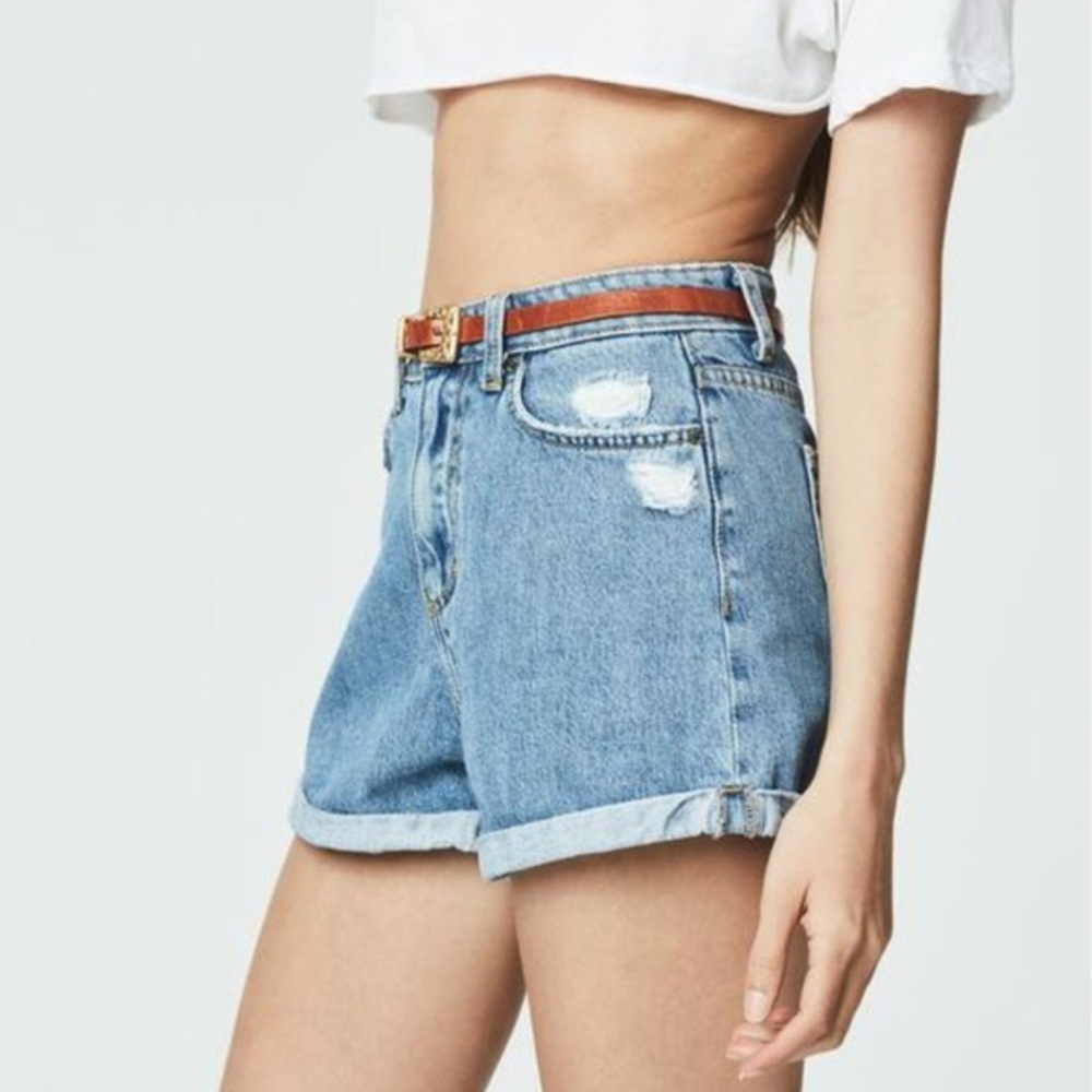 Bundle of High Waisted Jean Shorts